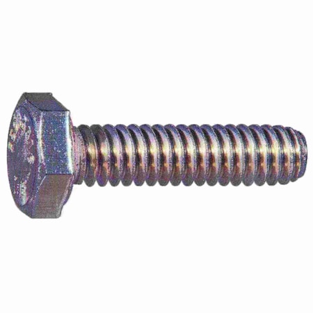 Midwest Fastener 316, 1/4"-20 Hex Head Cap Screw, Plain Stainless Steel, 1 in L, 12 PK 932142